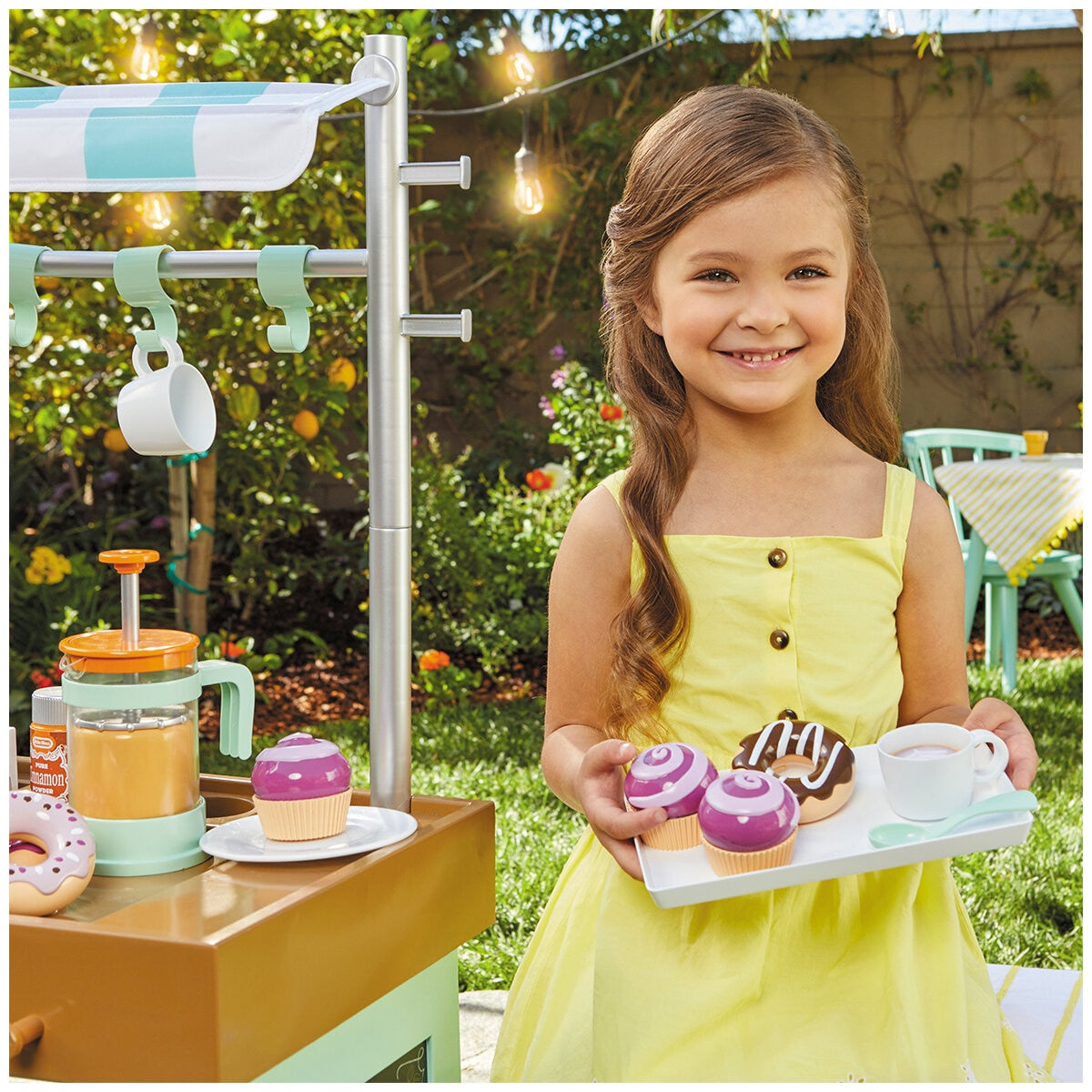 Little Tikes 2-in-1 Cafe Cart Playset, 25 Accessories, Model 3702, Ages 2+ - SuperSaverAU - view 7
