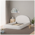 Aesthetik Kids Upholstered King Single Bed Ivory