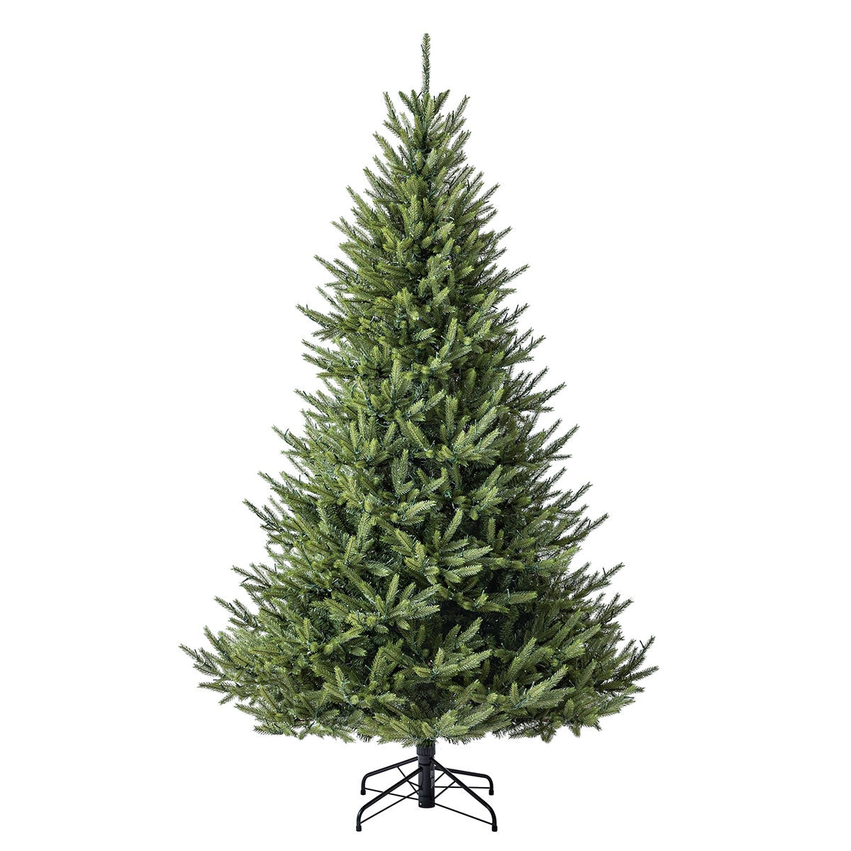 Pre-Lit Abies 7.5ft Artificial Christmas Tree TG76P4B42D18, 1400 LED Lights, EZ Connect