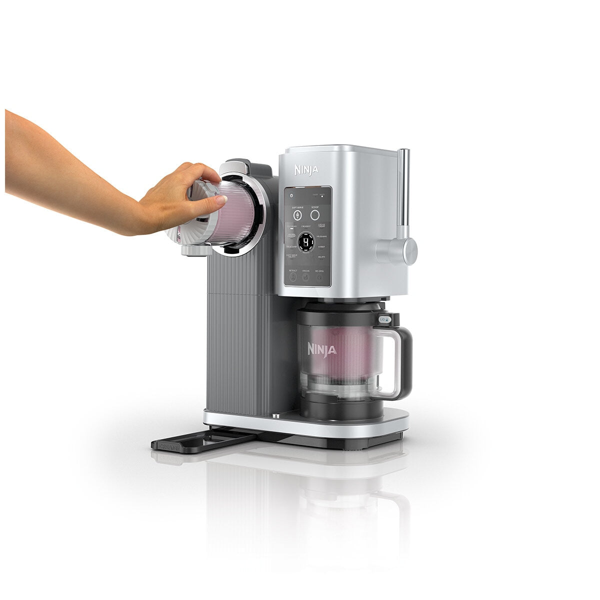 Ninja Swirl Creami NC701ANZ Ice Cream Maker with Creamify Tech & 6 Soft Serve Programs - SuperSaverAU - view 5