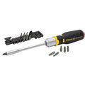 Stanley FatMax Standard Ratchet Screwdriver with 12 Piece Bit Set