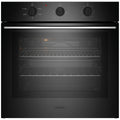 Chef 60cm electric oven 80L - matte black, triple-glazed door, 10A plug-in - CVE6312DC