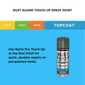 White Knight Rust Guard Touch Up Spray Paint 300g Wilderness Satin