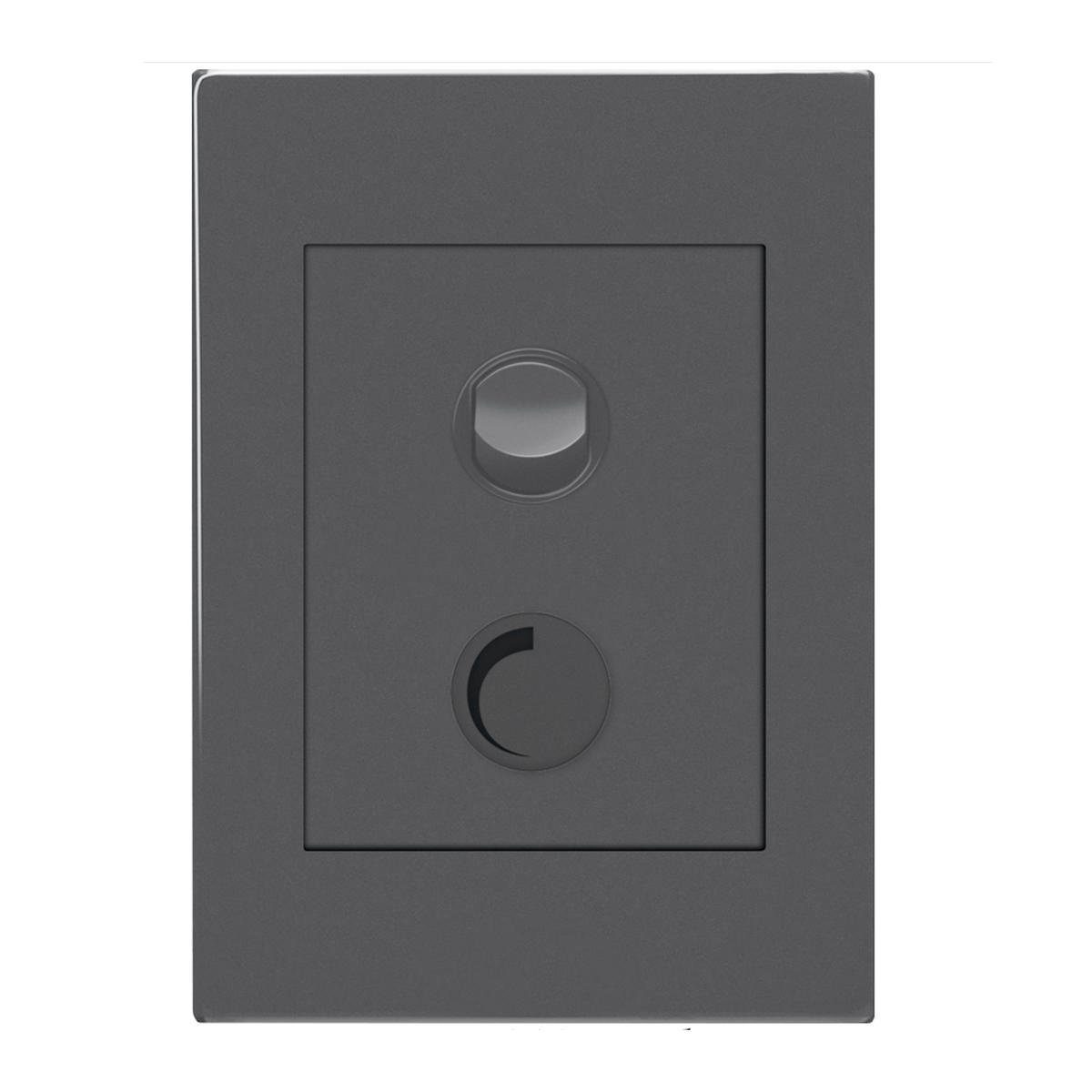 HPM Vivo 250W Trailing Edge Controller Dimmer 21mm x 50mm x 120mm - Grey - Soft Start, Flicker-Free - SuperSaverAU - view 1
