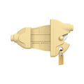 Protectoral g8safe Domain Double Sided Gravity Latch Gate Kit - 140mm x 200mm - Durable & Easy Installation - SuperSaverAU - view 2