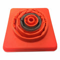 Brutus Retractable Cone 420mm PVC High-Vis Orange Stability - SuperSaverAU - view 2