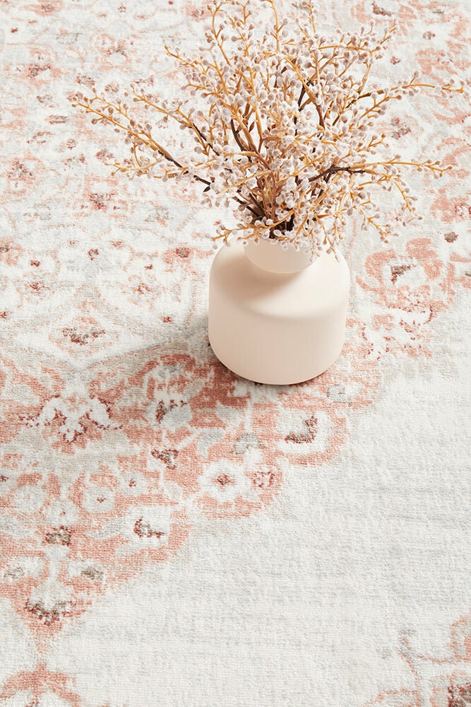 Rug Culture Emotion Medium Multi-coloured Polyester Rug 230x160cm - 15mm Height - EMO77PEACH230X160