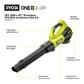 Ryobi 18V ONE+ HP Jet Blower 510CFM 5.0Ah Kit R18XBLW55 - Efficient Debris Clearance - SuperSaverAU - view 2
