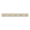 MODE 5 Timber Hooks On Beige Board Hook Rack 600mm Coat & Bag Rack