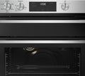 Westinghouse 60cm Multi-Function Electric Oven with Separate Grill - Stainless Steel, 80L - WVE6555SD