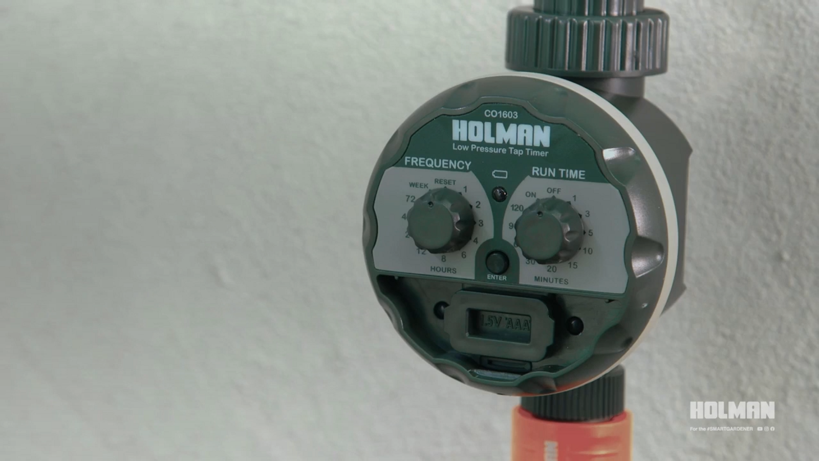 Holman Electronic Low Pressure Tap Timer Cordless CO1603