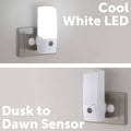 Arlec LED Nightlight Pack of 3 - Automatic Dusk to Dawn - Polycarbonate - Soft Light - SuperSaverAU - view 4