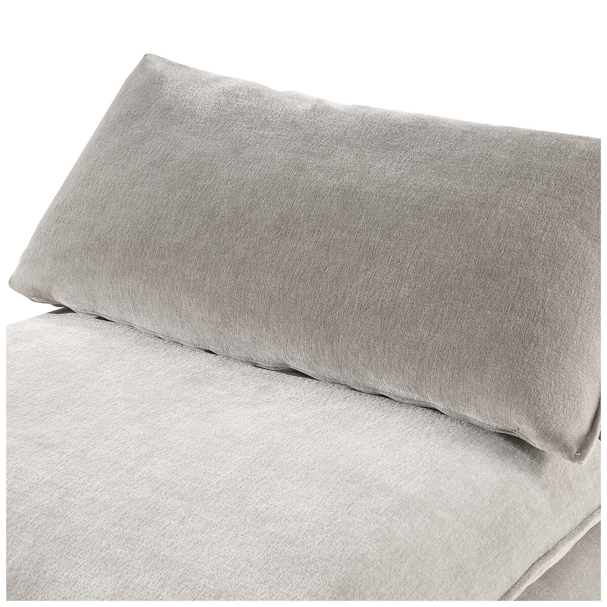 Aiden & Ivy Armless Chair AI.F006C - Modular, Durable Fabric, 136kg Capacity