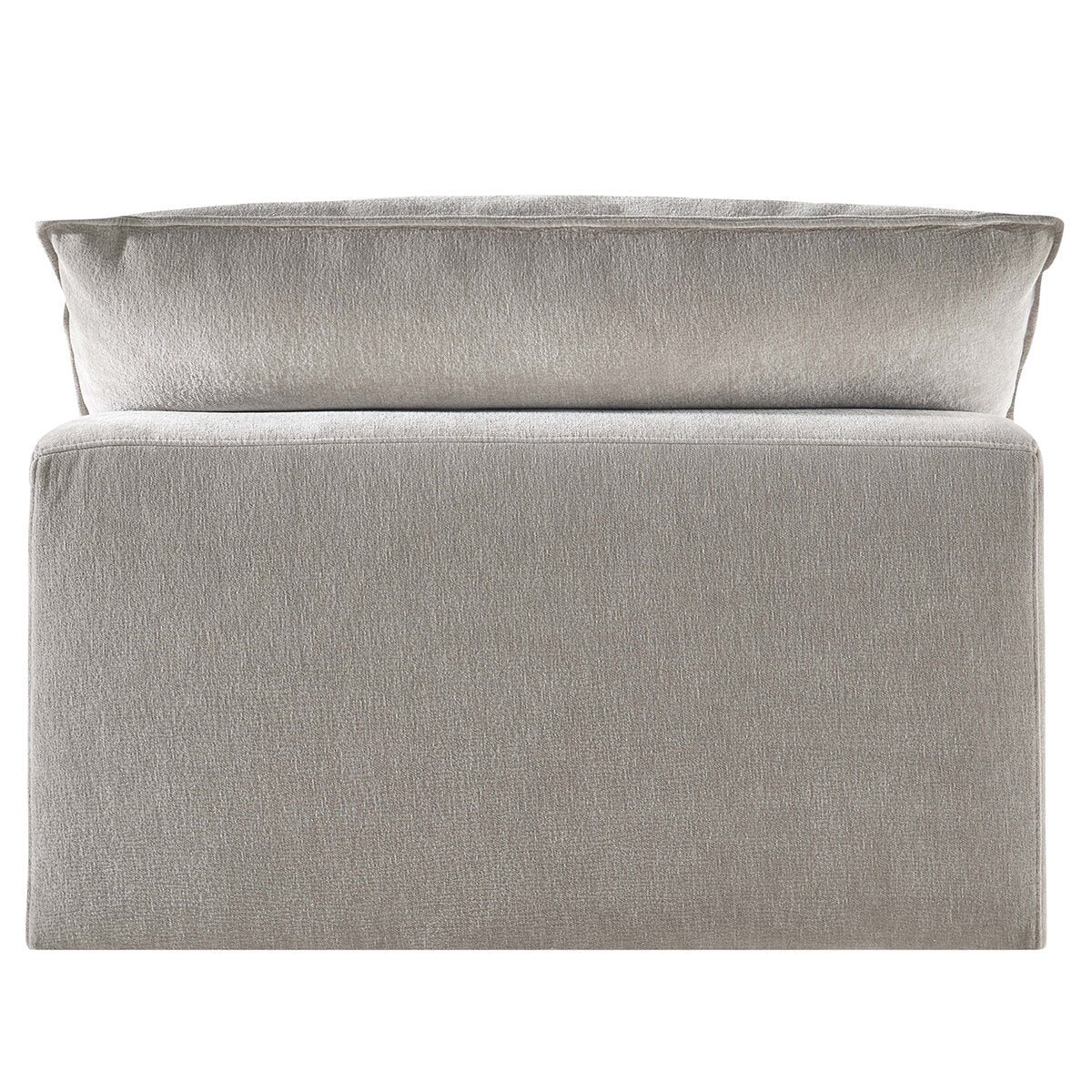 Aiden & Ivy Armless Chair AI.F006C - Modular, Durable Fabric, 136kg Capacity