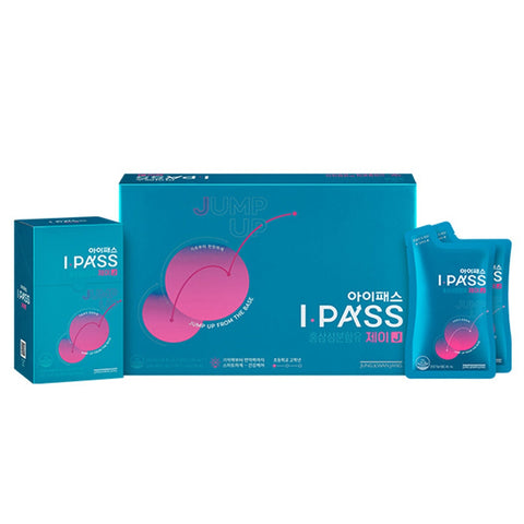 Jung Kwan Jang I-Pass J Korean Ginseng Supplement, 30x40ml Pouches, Ages 11-13 - SuperSaverAU - view 1