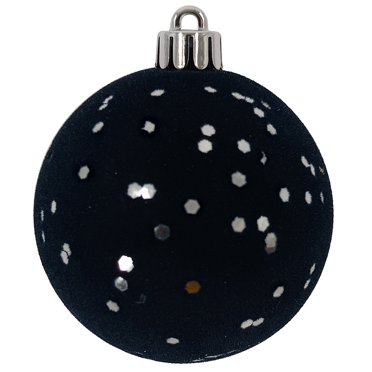 CGH 80 Piece Holiday Ornament Assortment Blue White Silver Shatterproof