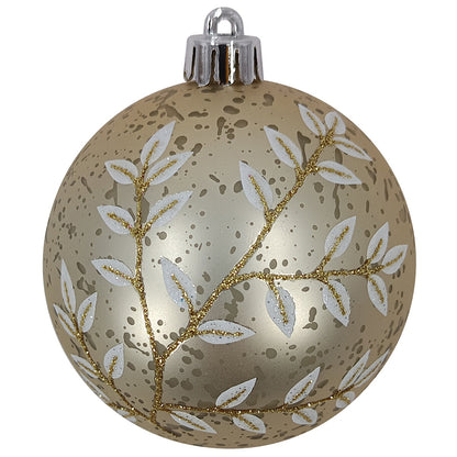 CGH 80 Piece Holiday Ornament Assortment Blue White Silver Shatterproof