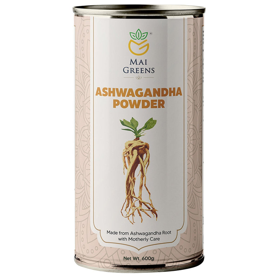 Mai Greens Ashwagandha Powder 600g - Stress Relief, Non-GMO, EPAUS00018 - SuperSaverAU - view 1
