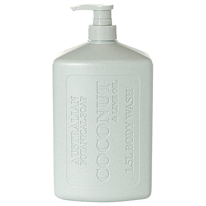 Australian Botanical Body Wash 1.5L - Coconut & Lime, Chamomile & Aloe Vera, Australian Made
