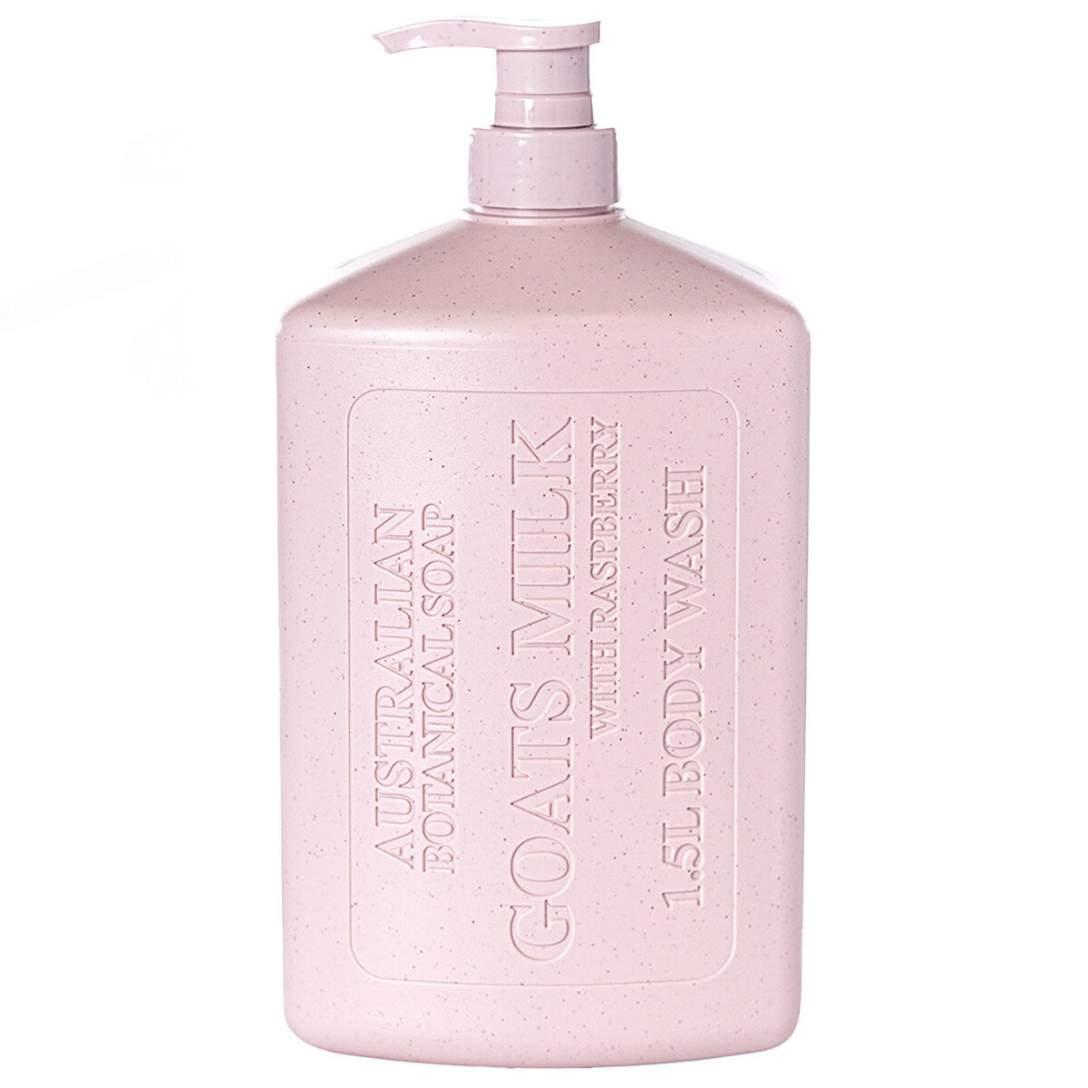 Australian Botanical Body Wash 1.5L - Goats Milk & Raspberry, Luxurious Cleanse, Australian Made