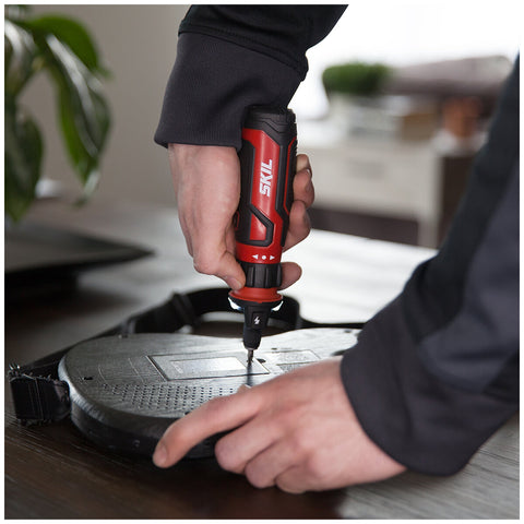 4V SKIL Multi-Tool Screwdriver with Circuit Sensor Technology, USB Charging, LED Light - SuperSaverAU - view 2