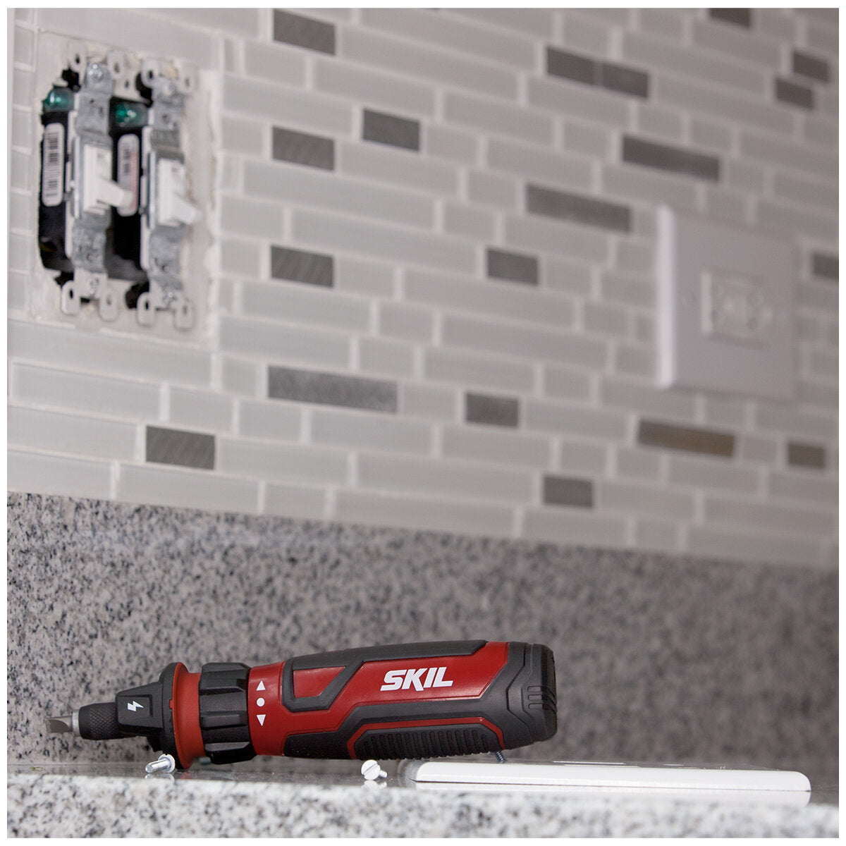 4V SKIL Multi-Tool Screwdriver with Circuit Sensor Technology, USB Charging, LED Light - SuperSaverAU - view 5