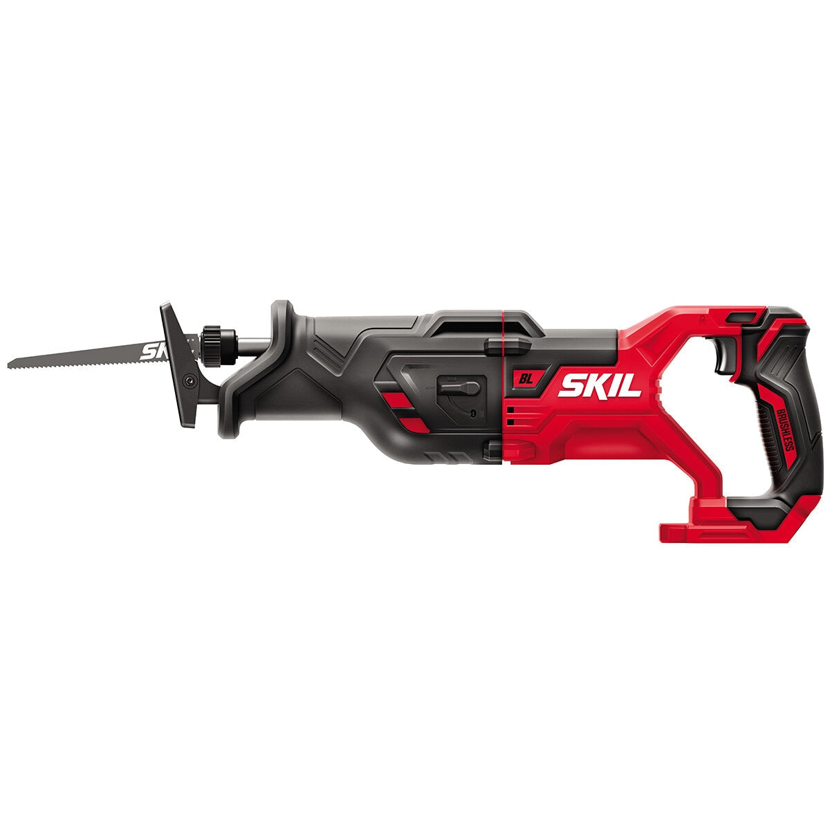 SKIL 20V Brushless Reciprocating Saw RS5884E-00, Tool-Free Blade, Vibration Control