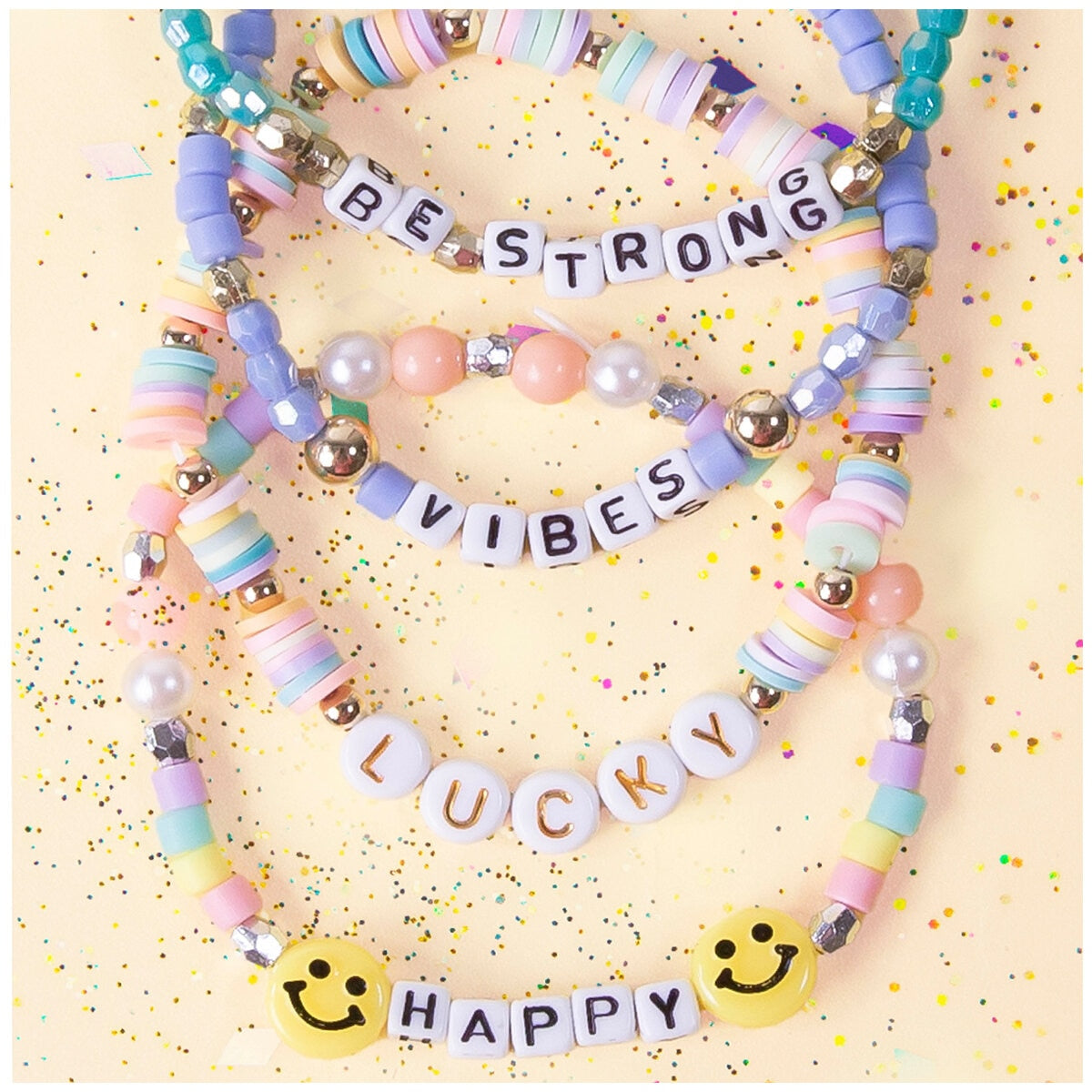 STMT Jewellery Case Kit - Model 233912-POD, 2,655 Beads, 258 Alphabet Beads, 10 Charms