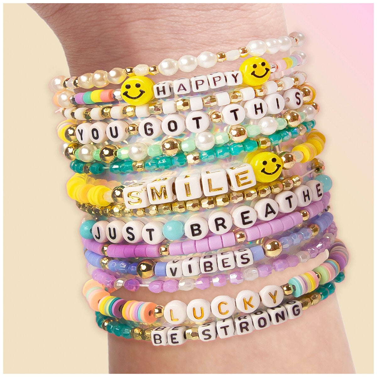 STMT Jewellery Case Kit - Model 233912-POD, 2,655 Beads, 258 Alphabet Beads, 10 Charms