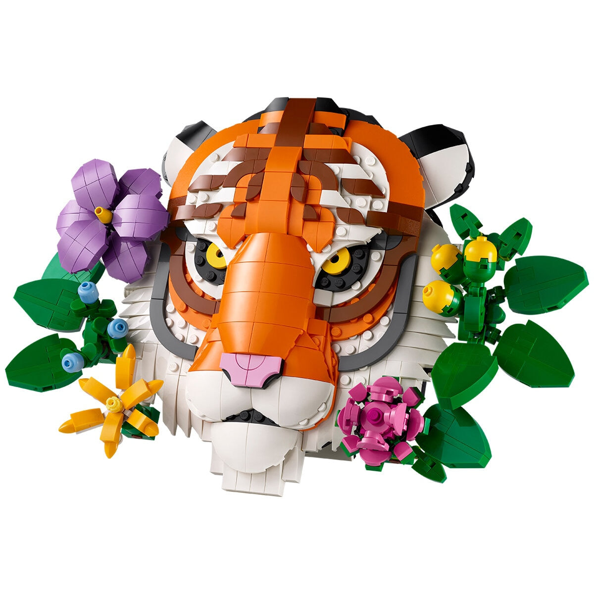 LEGO Art Fauna Collection Tiger 31217 - 744 Pieces Wildlife Wall Art for Adults