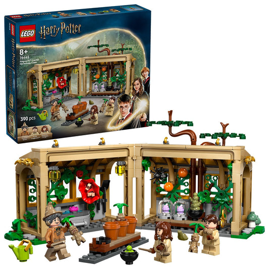 LEGO Harry Potter Herbology Class Set 76445 - Greenhouse, Minifigures, 390 Pieces, Ages 8+