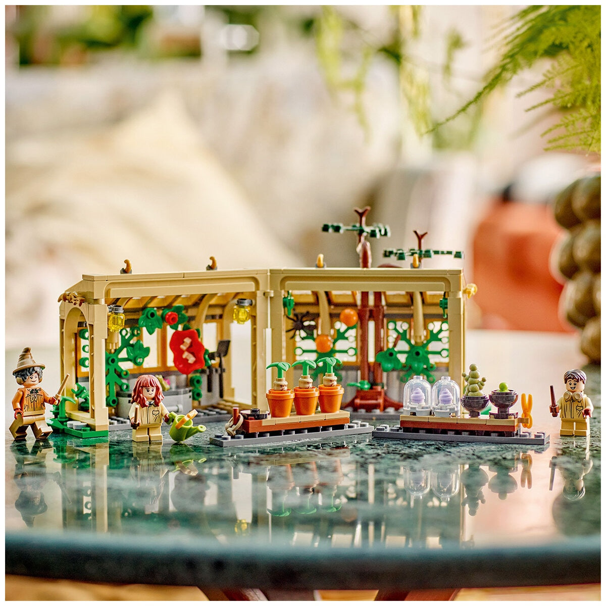 LEGO Harry Potter Herbology Class Set 76445 - Greenhouse, Minifigures, 390 Pieces, Ages 8+