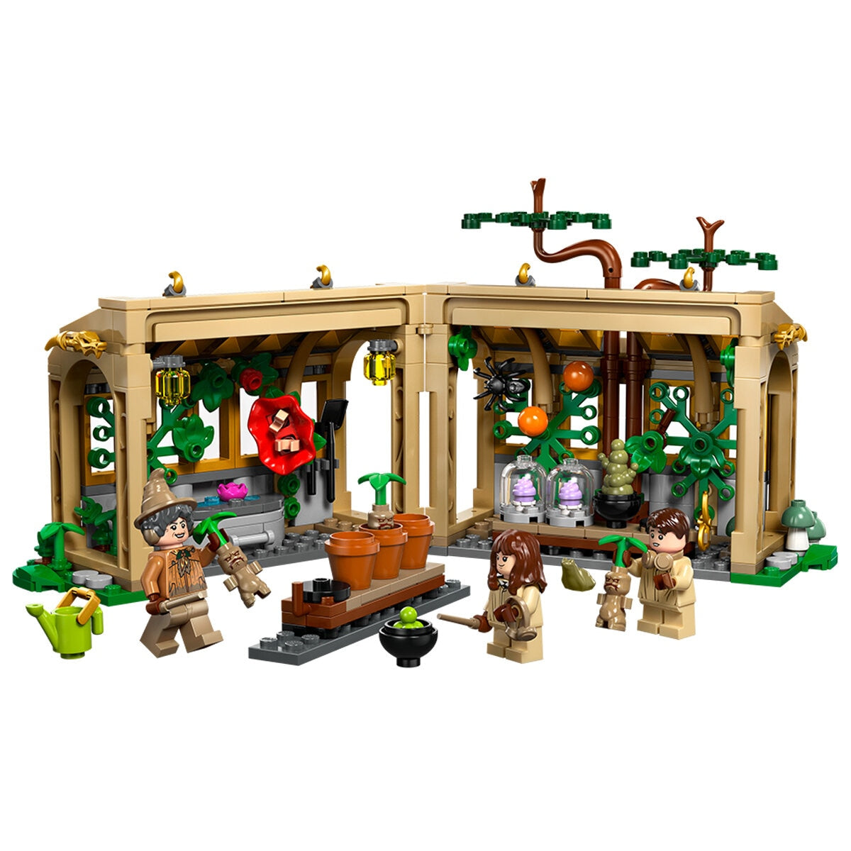 LEGO Harry Potter Herbology Class Set 76445 - Greenhouse, Minifigures, 390 Pieces, Ages 8+