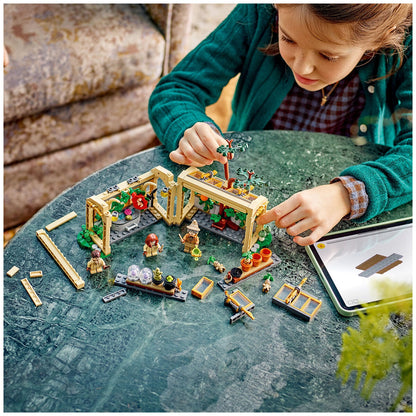 LEGO Harry Potter Herbology Class Set 76445 - Greenhouse, Minifigures, 390 Pieces, Ages 8+