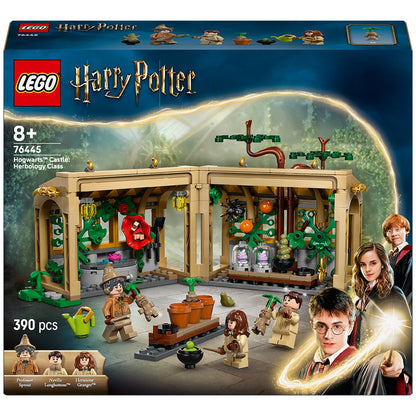 LEGO Harry Potter Herbology Class Set 76445 - Greenhouse, Minifigures, 390 Pieces, Ages 8+