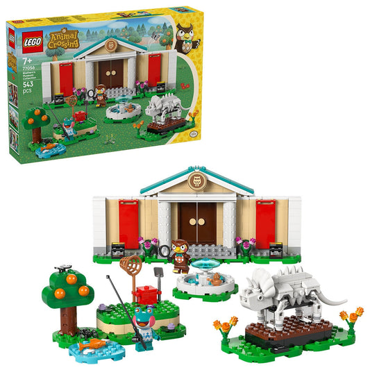LEGO Animal Crossing Blathers’s Museum 77056 - 543 Pieces, Customizable, Ages 7+