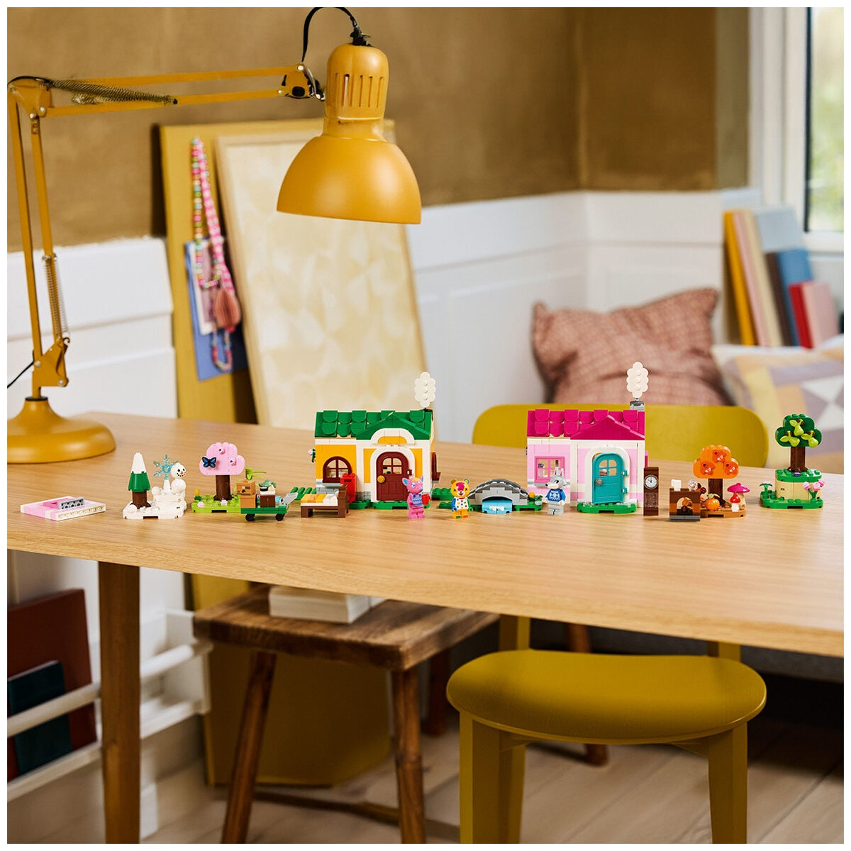 LEGO Animal Crossing Creative Houses 77057: 3 Minifigures, Seasonal Modules, 814 Pieces