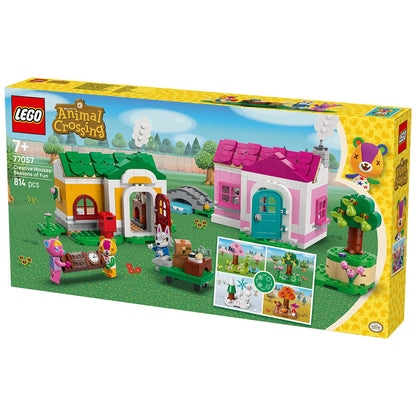 LEGO Animal Crossing Creative Houses 77057: 3 Minifigures, Seasonal Modules, 814 Pieces