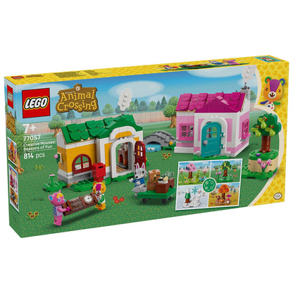 LEGO Animal Crossing Creative Houses 77057: 3 Minifigures, Seasonal Modules, 814 Pieces