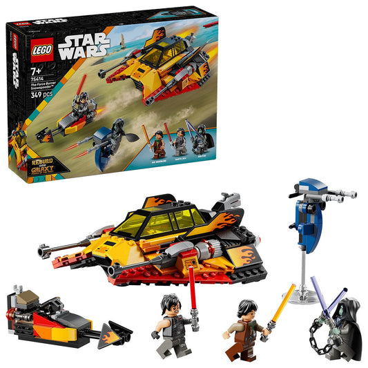 LEGO Star Wars Snowspeeder 75414 with Minifigures & Interactive Play Features