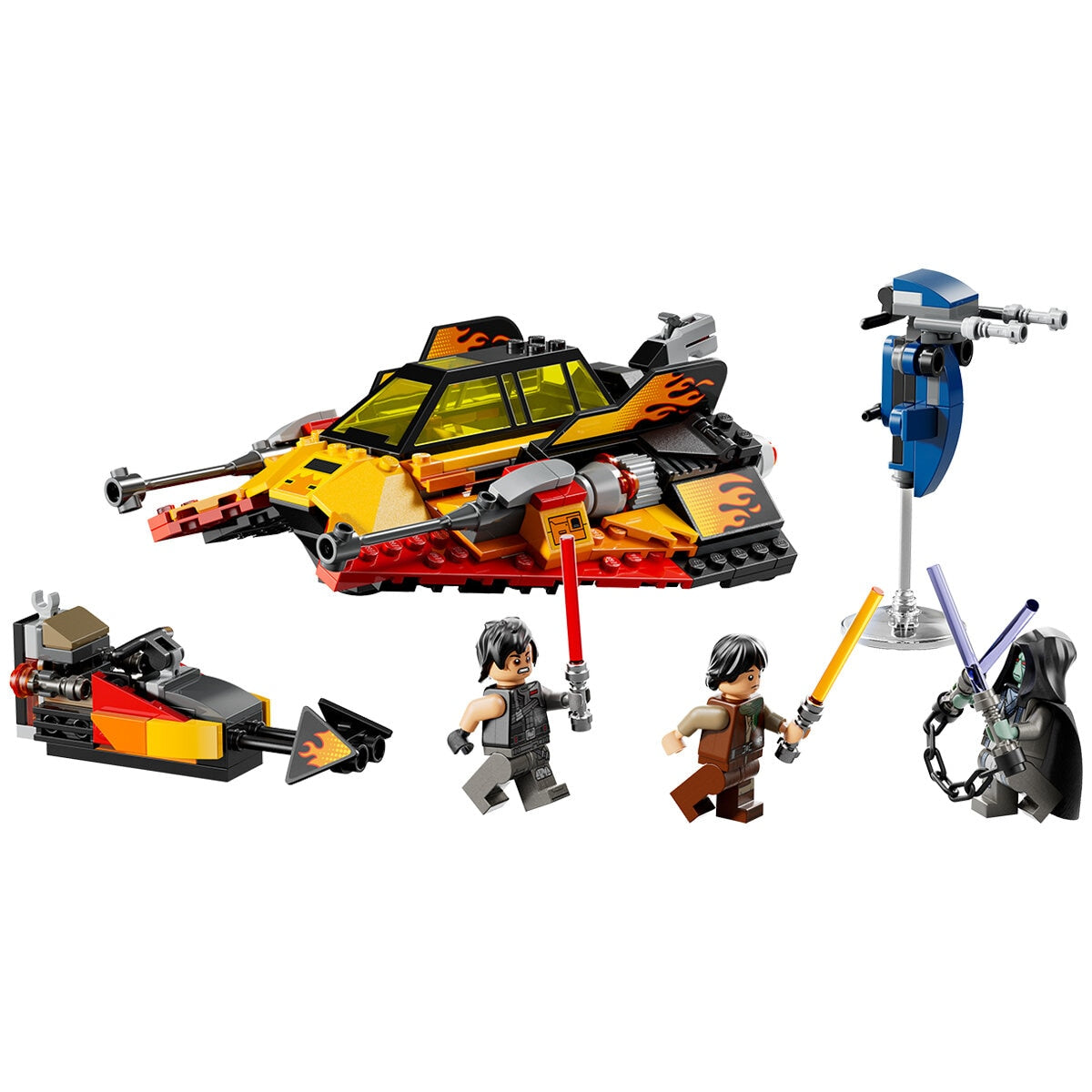 LEGO Star Wars Snowspeeder 75414 with Minifigures & Interactive Play Features