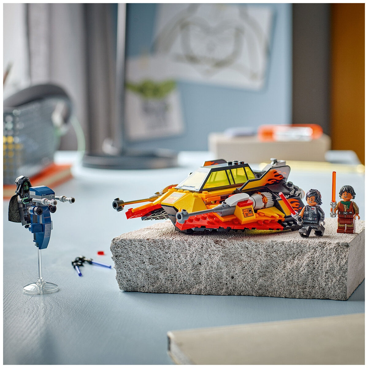 LEGO Star Wars Snowspeeder 75414 with Minifigures & Interactive Play Features