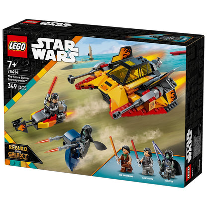 LEGO Star Wars Snowspeeder 75414 with Minifigures & Interactive Play Features