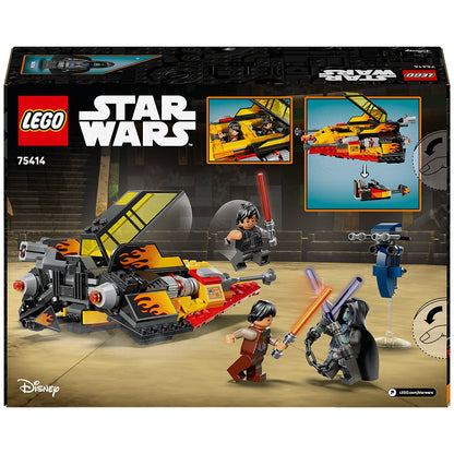 LEGO Star Wars Snowspeeder 75414 with Minifigures & Interactive Play Features