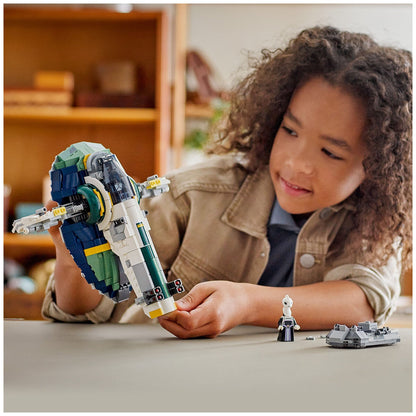 LEGO Star Wars Jango Fett’s Starship 75433, 707 Pieces, 3 Minifigures, Ages 9+