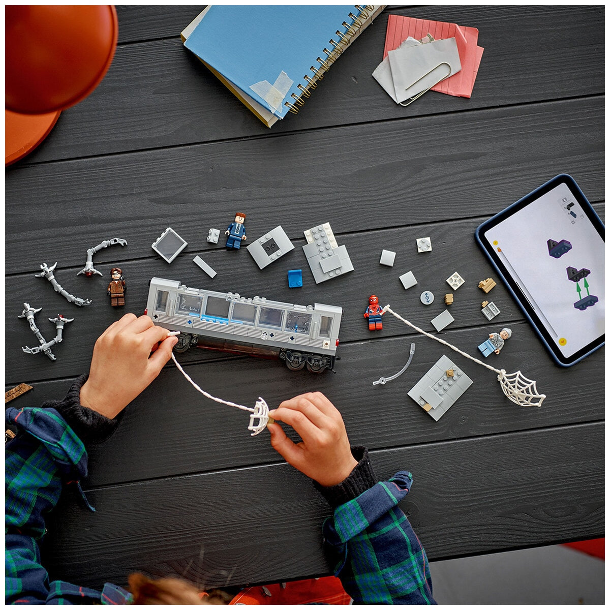 LEGO Marvel Spider-Man Vs. Doc Ock Subway Train 76321, 393 Pieces, Ages 9+