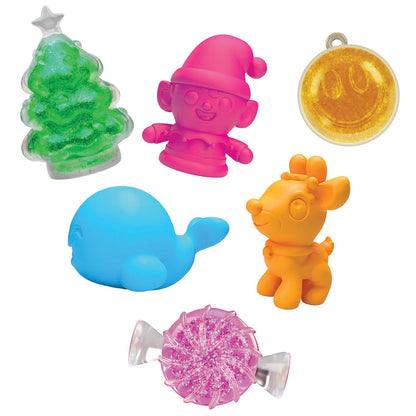 NeeDoh Advent Calendar 2025 - 24 Teenie Toys, Christmas Editions, Model SCH-SQMAC25