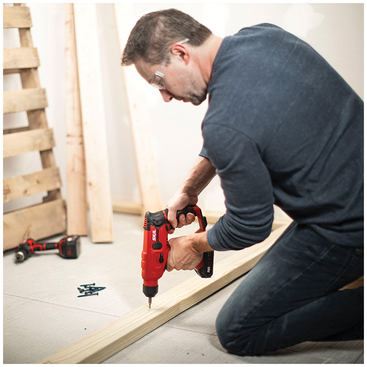 SKIL PWRCORE 20V Brushless SDS Hammer Drill RH1704E-00, 4 Modes, High Torque - SuperSaverAU - view 4