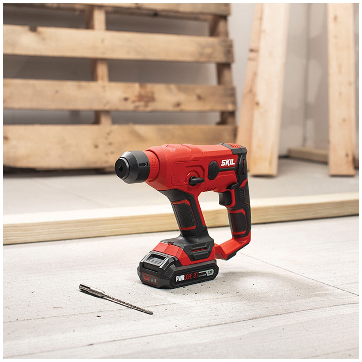 SKIL PWRCORE 20V Brushless SDS Hammer Drill RH1704E-00, 4 Modes, High Torque - SuperSaverAU - view 3