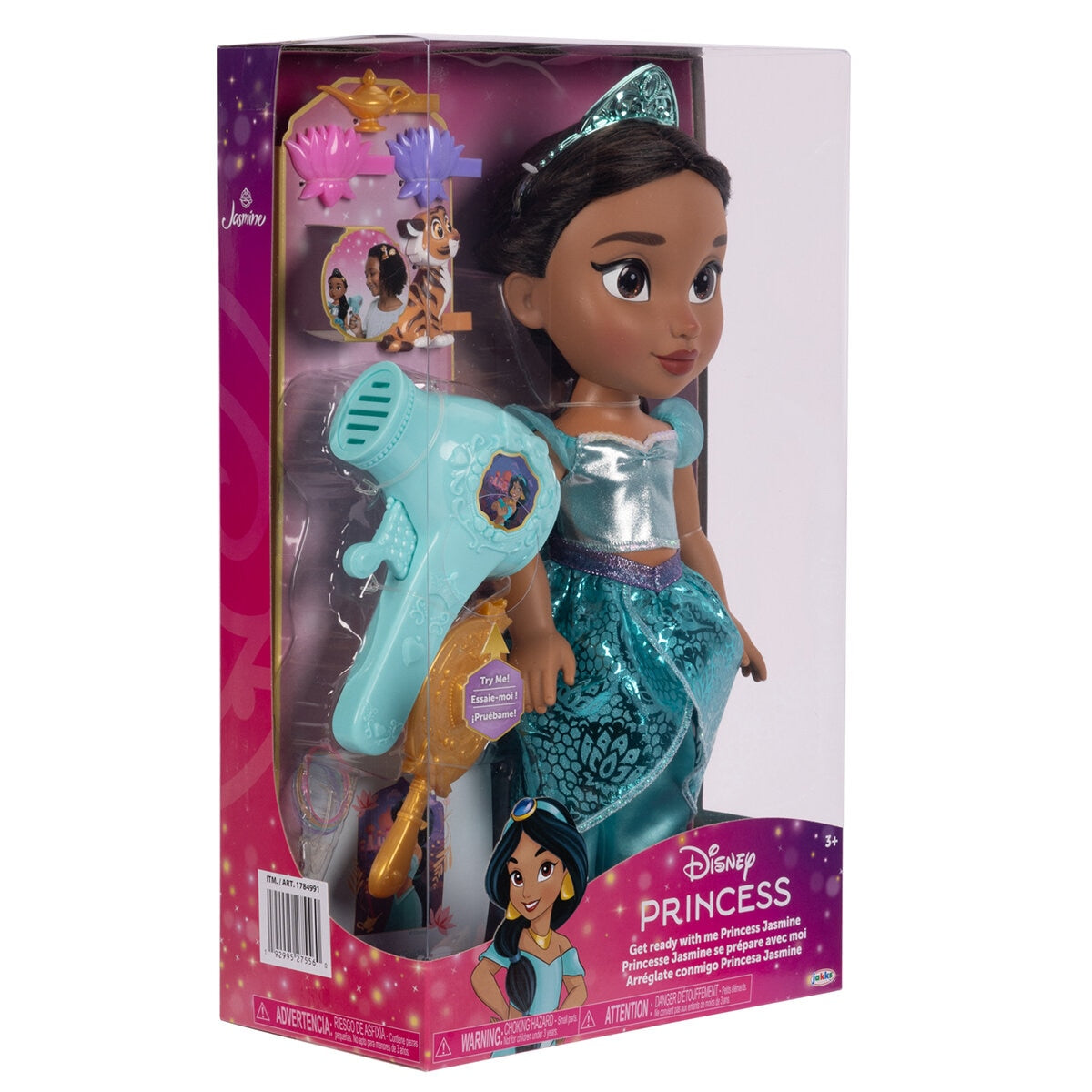 Disney Princess Jasmine Doll & Hair Play Set
